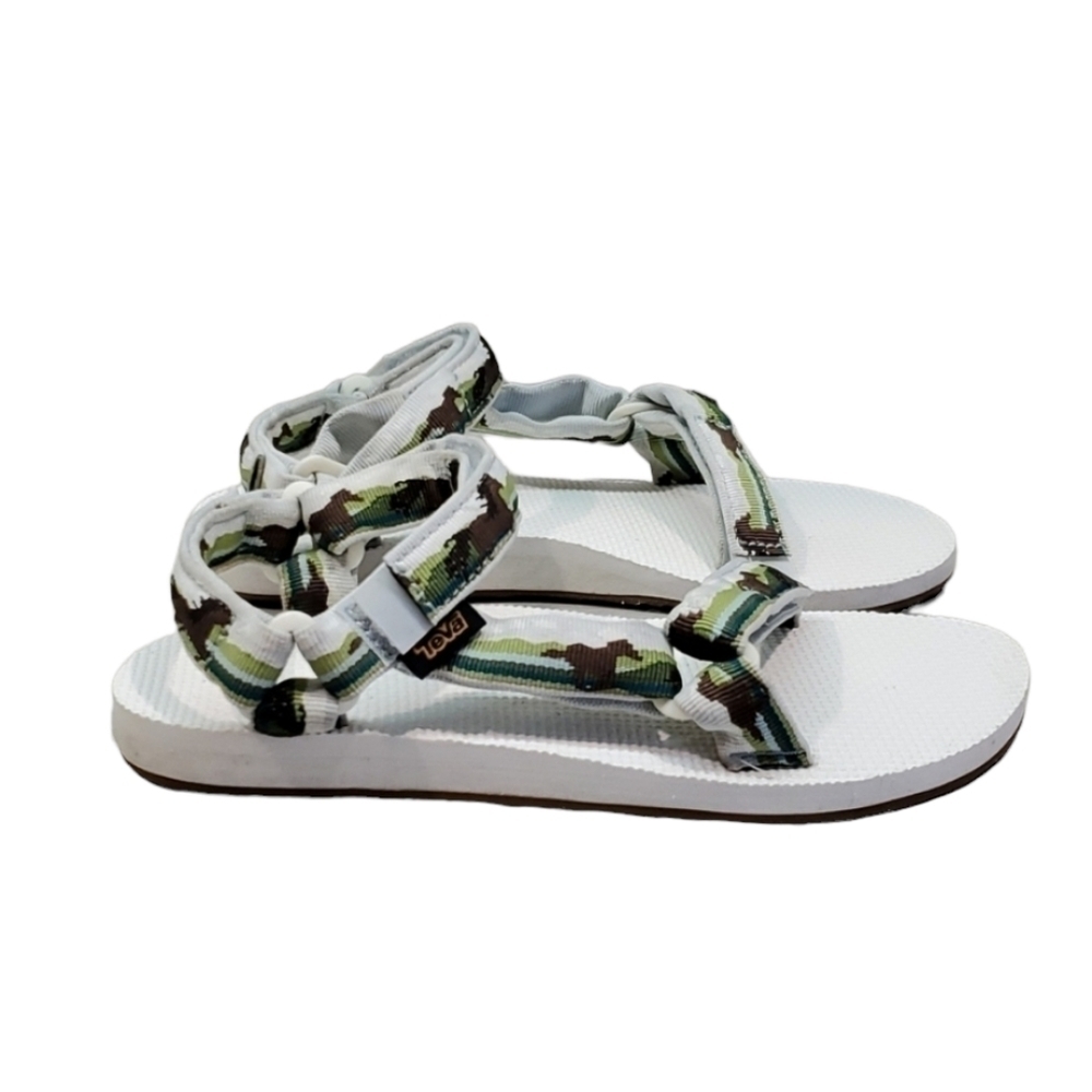 Teva Women Outdoor Comfort Sandals Flip Flop shoes sz 8